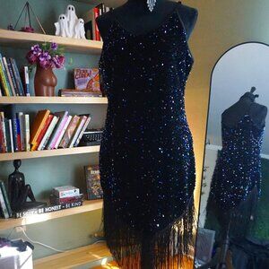 1920s Flapper Sequin Fancy Costume Dress For Great Gatsby Theme Party Dress